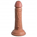    King Cock Elite 6 Silicone Dual Density Cock Tan, 17,8  3,7 