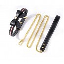      LOCKINK SEVANDA Love Heart Butterfly Leather Collar Set 