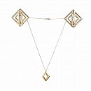       LOCKINK Adjustable Nipple Clamps with Light Pendant 