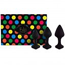     FeelzToys  Bibi Butt Plug Set 3 pcs Black