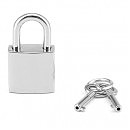   2   Liebe Seele Regular Padlock Silver  