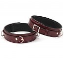    Liebe Seele Wine Red Thigh Cuffs,  
