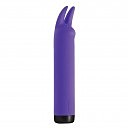 Вибратор с двумя отростками S Pleasures Bullets Amethyst, фиолетовый, 10 режимов вибрации, 15,5 х 3,1 см