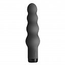 Вибратор в виде ряда шариков S Pleasures Bullets Obsidian, 10 режимов вибрации, 16,6 х 4,2 см