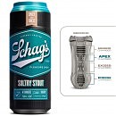 Cамосмазывающийся мастурбатор Schags by Blush Sultry Stout Masturbator Frosted, эффект вакуума