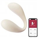 Смарт-вибратор для пар BeYourLover Carla White, 11 мощных режимов вибрации