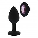      ALL TIME FAVORITES SILICONE DIAMOND PLUG, 7  2,8 