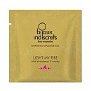 Пробник массажного масла Bijoux Indiscrets Light my Fire – Wild Strawberry & Honey (2 мл)