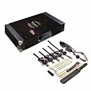 Набор для БДСМ в чемодане Temptasia Safe Word Bondage Kit With Suitcase Black, 10 предметов 