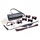 Набор БДСМ с дорожной сумкой Master Series Bow Luxury BDSM Set With Travel Bag, 9 предметов