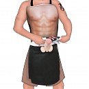 Мужской печатный фартук Schurze CHEFCOCK с плюшевым пенисом