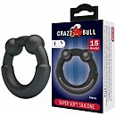Эрекционное кольцо на пенис Crazy Bull Super Soft Silicone Meco, силикон
