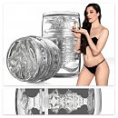Двусторонний прозрачный мастурбатор Fleshlight Quickshot Stoya, сквозной, отлично для пар и минета