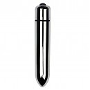 Вибропуля LoveToy X-Basic Bullet Long Silver, 10 режимов вибрации, 9 х 1,7 см