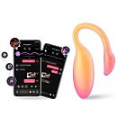 Смарт-виброяйцо Magic Motion Flamingo Max Orange 2 в 1: виброяйцо и тренажер Кегеля, 10 режимов