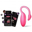 Смарт-виброяйцо Magic Motion Flamingo Max Pink 2 в 1: виброяйцо и тренажер Кегеля, 10 режимов