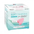 Безнитьевые мягкие тампоны JoyDivision Soft-Tampons Normal, 3 шт