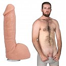 Фаллоимитатор копия члена порно-актера Girthmasterr Doc Johnson Signature Cocks UltraSkyn, 22,9 х 6,4 см