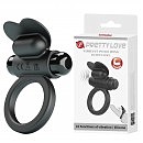 Эрекционное кольцо Pretty Love Vibrant Penis Ring Debonaire Black, 10 режимов вибрации