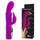 Вибратор-кролик многофункциональный Pretty Love Body Touch I Purple, 22,6 х 3,7 см
