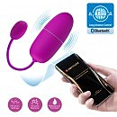Смарт-виброяйцо Pretty Love Nymph Vibrating Egg Purple (App), 12 режимов вибрации, 18 х 3 см