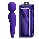 Перезаряжаемый вибромассажер-микрофон Pretty Love Meredith Massager Purple, 21,5 х 5 см