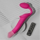     Strap-On-Me Vibrating Fuchsia,  