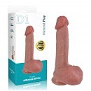 - Erospace Natural Play Silicone Dildo D1,  , 21  4 