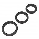     Erospace Mens Play Set Of 3 Cock Rings B9, 3 