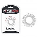    LoveToy Power Plus Cockring 1 Clear,  4 