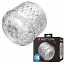 Сквозной мастурбатор Pretty Love Masturbator Cary Transparent, 6 х 6 см
