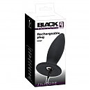 Анальная вибропробка Black Velvets Recharge Plug L