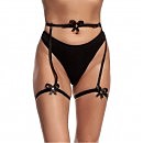 Портупея-гартеры на ноги FLIRTY NR 0474 черная, универсальный размер
