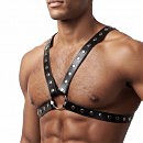 Мужская портупея из экокожи Art of Sex Spartacus, размер L-2XL