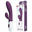 ��������-������ Pretty Love Alvis Vibrator Purple, 30 ������� ��������, 20 � 3,3 ��