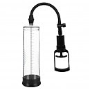Мужская вакуумная помпа Boss Powerpump MAX Black&Clear, 22 х 6,9 см