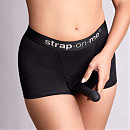 ����� � ��������� ����� Strap-On-Me Harness Lingerie Allure Black, ��������� O-Ring