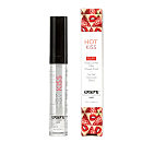 Ухаживающий блеск для губ EXSENS Strawberry Hot Kiss, согревает и охлаждает, 7 мл