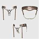 ������� ��� �������� Strap-On-Me Leatherette Harness DESIROUS NEW DESIGN, 3 ������ � ���������