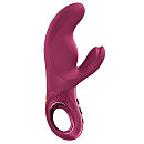 ��������-������ Fun Factory MISS BI Wine Red, 2 ����������� ������, 17,5 � 4,2 ��