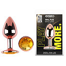 ������������� �������� ������ � ������� ���������� EGZO Rose Gold Round Plug, 8,2 � 3,4 �� 