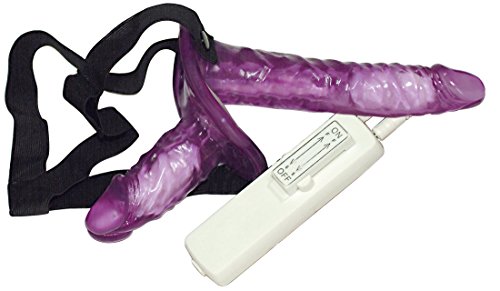     Vibrating Strap On Duo Lila