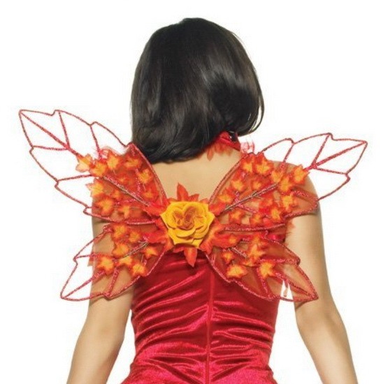  Fire Fairy Wings O/S ORANGE