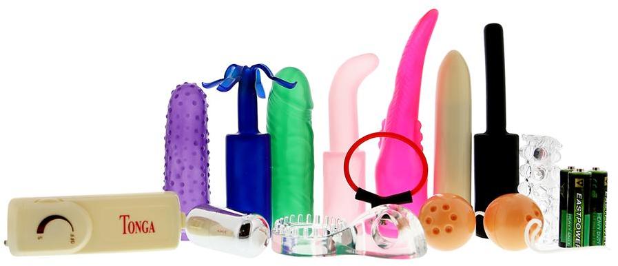   The Sexy Toy kit multi colors