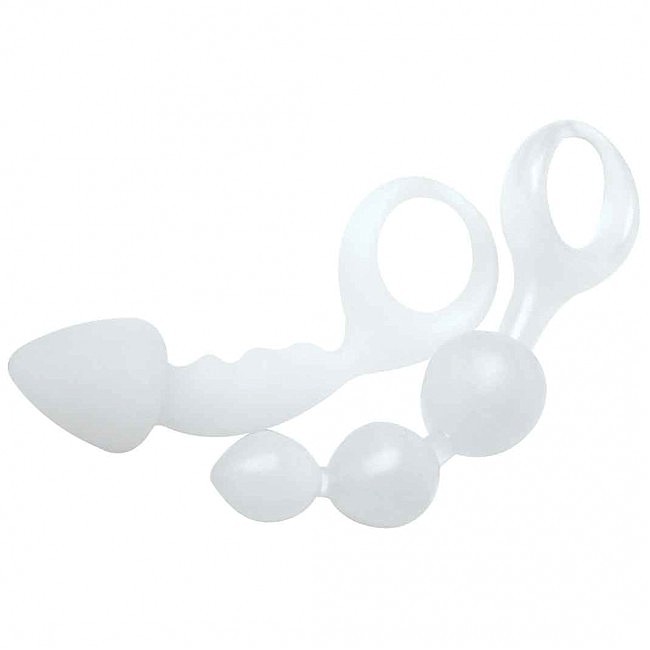   2   Bottoms Up Butt Silicone Anal Toy