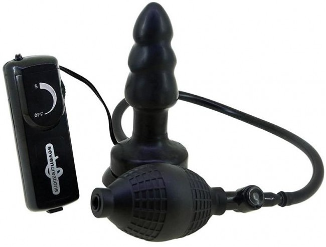      THE KNIGHT INFLATABLE VIBRATING PLUG
