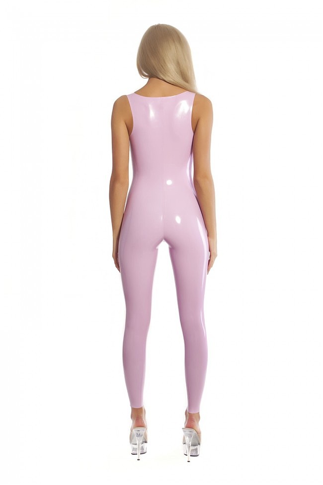      Latex Catsuit Without Sleeves