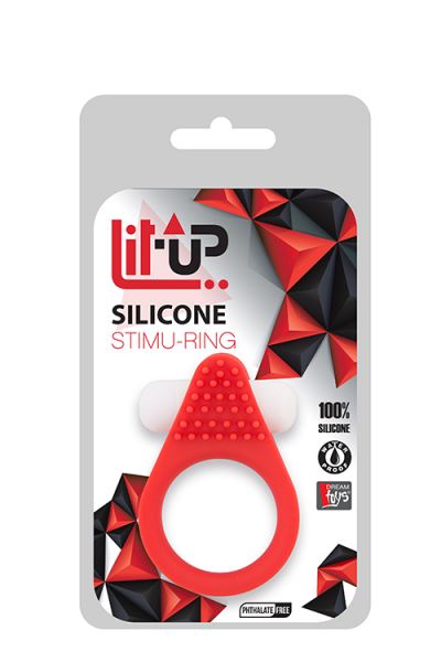   Lit-Up Silicone Stimu Ring 1 Red,4,2  2,9 