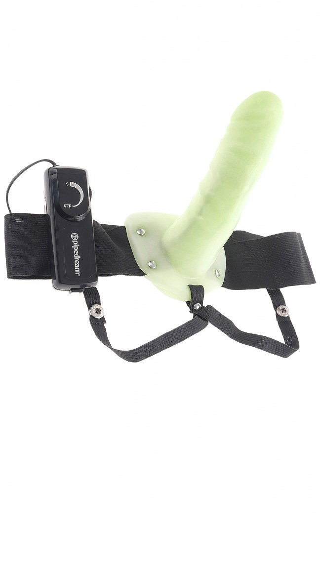  	 Vibrating Hollow Strap On