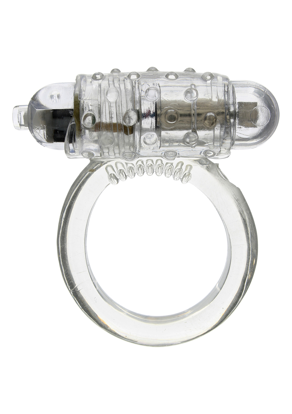  Cockring Silicon Vibr Clear